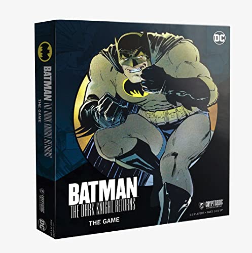 Cryptozoic - Batman: The Dark Knight Returns - The Game (Basic Edition) - Solo Brettspiel-Erlebnis - Basierend auf Frank Millers Comicbuchserie - Ab 14 Jahren - Für 1-2 Spieler - Englisch von Cryptozoic Entertainment