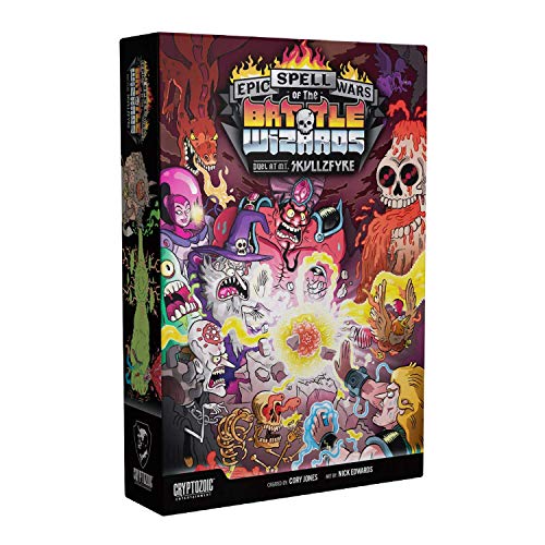 Cryptozoic Entertainment 01233 pic Spell Wars of The Battle Wizards: Duel at Mt. Skullzfyre-Erstes Spiel der Serie, Multi-Coloured, std von Cryptozoic Entertainment