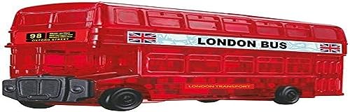 HCM Kinzel 59156 3D Crystal Puzzle London Bus 53 Teile von HCM Kinzel