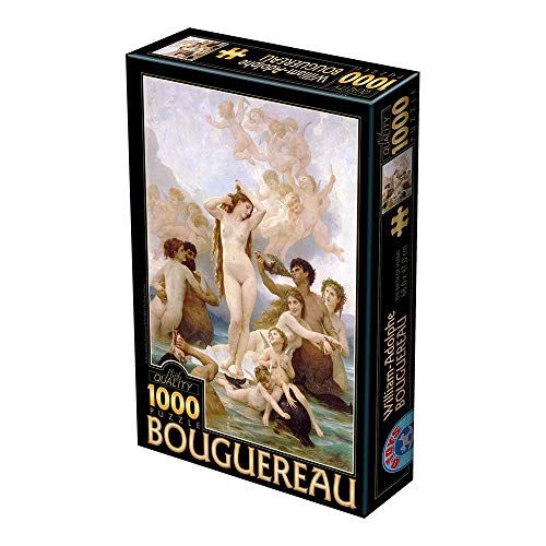 D-TOYS 1 Puzzle 1000 pcs Bouguereau The Birth of Venus, Multicolor von D-Toys