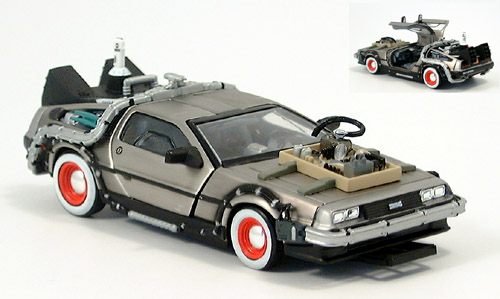 DeLorean DMC 12, Teil 3, Back to the Future , Modellauto, Fertigmodell, Vitesse 1:43 von Unbekannt