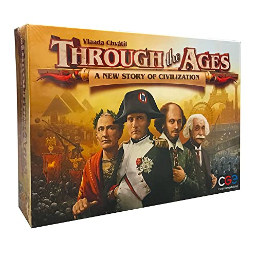 Through the Ages - A New Story of Civilization - Brettspiel ENGLISCH von Czech Games