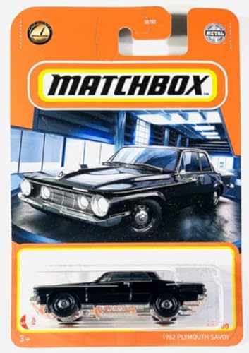 DieCast Matchbox 1962 Plymouth Savoy 12/100 (Schwarz) von Die Cast