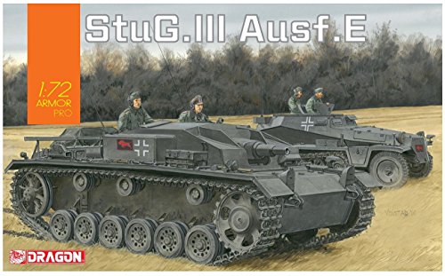 Dragon Models DR7562 Modellbausatz Kriegsfahrzeug aus Kunststoff zum Montieren, Stug. Iii AUSF. E, Maßstab 1:72 von Dragon Models