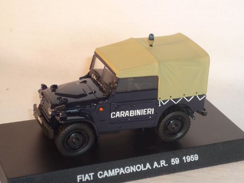 FIAT Campagnola A.r. 59 1959 Carabinieri 1/43 De Agostini Modellauto Modell Auto Sonderangebot von DeAgostini