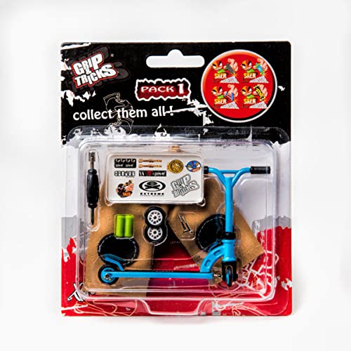 Grip & Tricks - Finger Scooter - Skate - Pack1 - Dimensions: 22 X 13,5 X 2 cm von Grip & Tricks