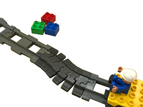 TracksCreations Crossing for Train Compatible with Duplo (flex) von TracksCreations