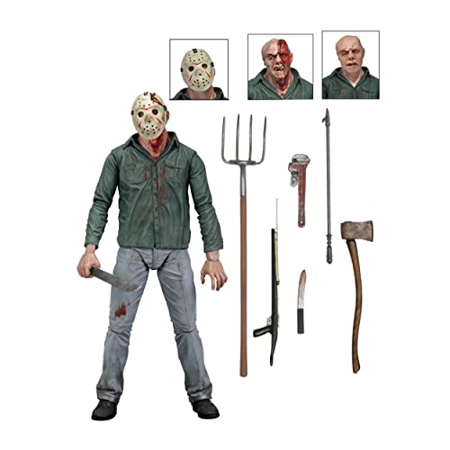 Friday the 13th 39702 Ultimate Part 3 Jason Actionfigur, 17,8 cm von NECA