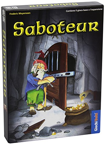 Giochi Uniti Saboteur GU248 Kartenspiel, italienische Ausgabe von Giochi Uniti