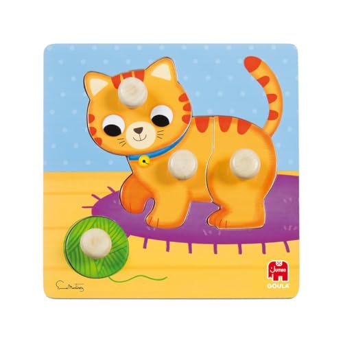 Jumbo Spiele D53053 - Holzpuzzle "Katze" von Goula