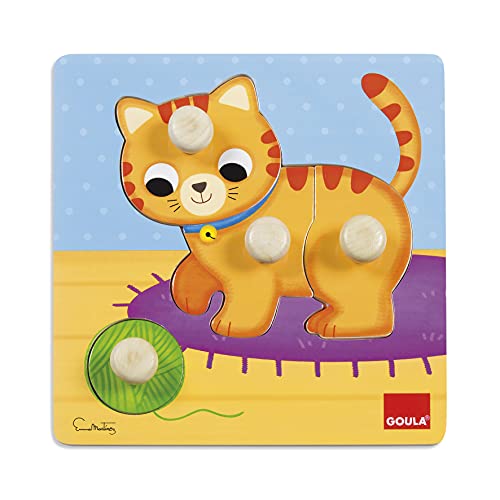 Jumbo Spiele D53053 - Holzpuzzle "Katze" von Goula