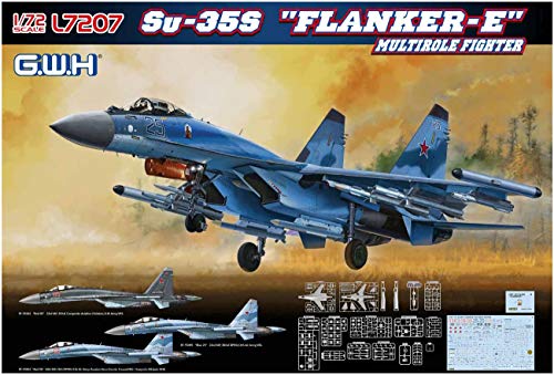 Great Wall Hobby L7207 - Sukhoi Su-35S 'Flanker-E' 1:72 Flugzeugmodellbausatz von Unbekannt