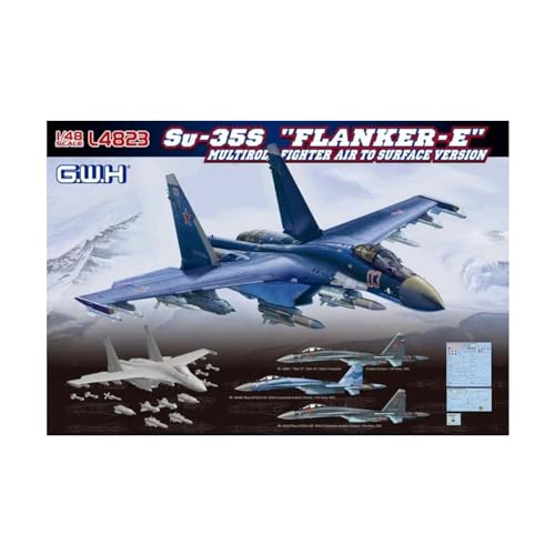 Great Wall Hobby Wall Hobby L4823 Sukhoi Su-35S Flanker E Multi-Role Fighter-1:48 von Unbekannt