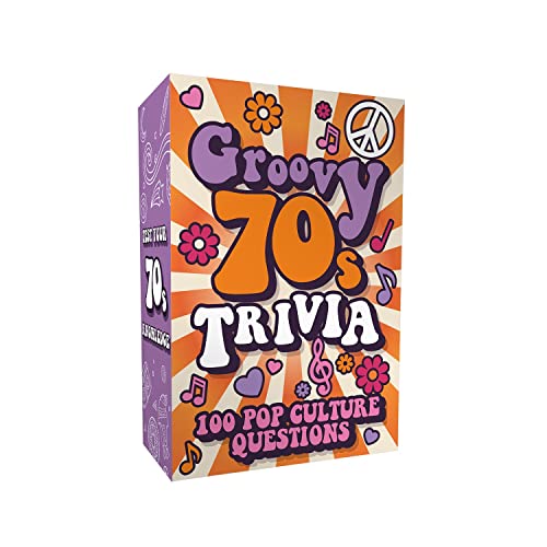 Groovy 70's Decade Trivia-Spiel von GR Gift Republic