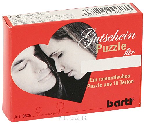 Gutscheinpuzzle 'I love you' von Unbekannt