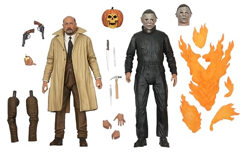 Unbekannt Halloween 2 Michael Myers & Dr Loomis Figur de acción Paquete de 2 RXZER23 Cranberry von Unbekannt