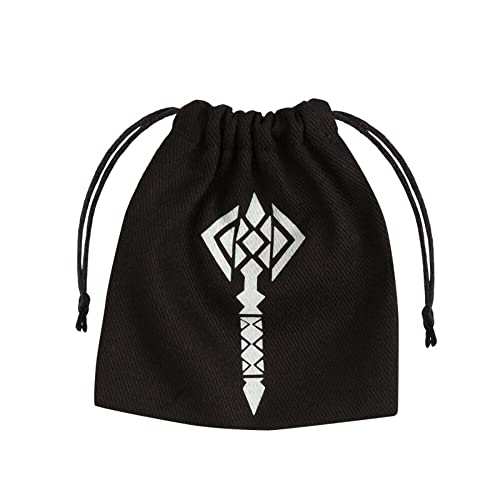 Hammer Black & glow-in-the-dark Dice Bag von Q Workshop