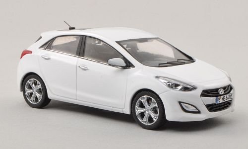 Hyundai i30, weiss, 5-Türer , 2012, Modellauto, Fertigmodell, Triple 9 Collection 1:43 von Unbekannt