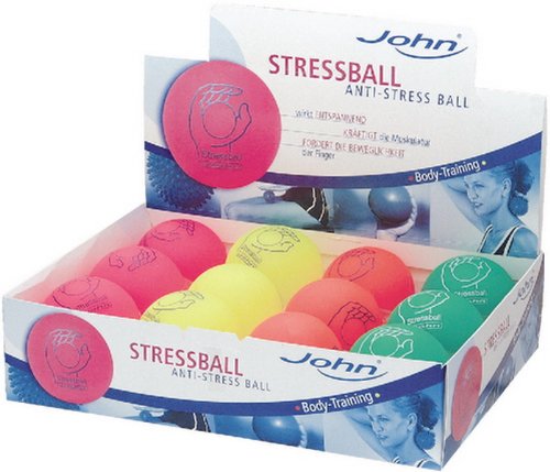 JOHN GMBH AntiStressbälle 7,5 cm 4-fach sortiert von Unbekannt