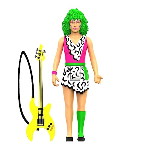 Jem and The Holograms Pizzaz (Neon Retro Box) 9,5 cm Reaktionsfigur von Super7