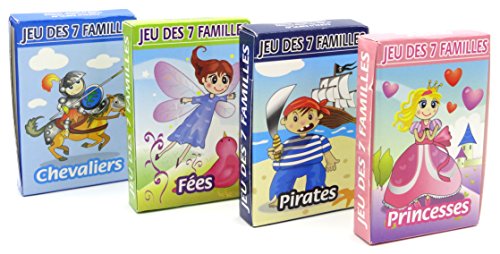 Jeu des 7 familles (lot de 4) von Kim'Play