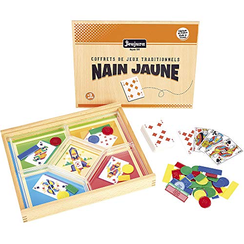 Jeujura JeujuraJ8134 Nain Jaune Spiel in Holzkiste, merhfarbig von Jeujura