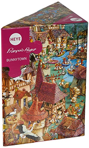 KV&H Verlag GmbH Bunny Town, Ruyer Puzzle, Brown von Heye