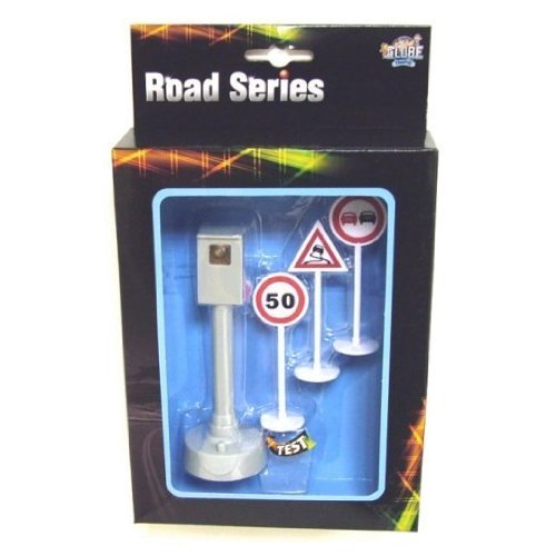 Kids Globe Traffic Road Series Traffic Signs and Speed Camera by Alpha Toys von AlphaToys