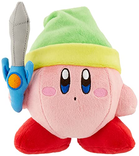 Kirby All Star Collection Stofftier Plüschtier Schwert Kirby Sword Kirby von Sanei