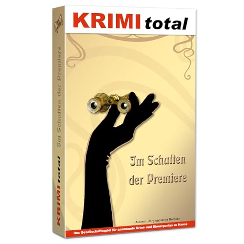 Krimi total ® Im Schatten der Premiere | Krimidinner für zu Hause | 8-9 Personen | Goldene 20er Jahre von Krimi total