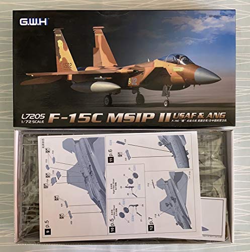 LNRL7205 1:72 Great Wall Hobby F-15C Eagle MSIP II USAF & ANG [Modellbausatz] von Unbekannt