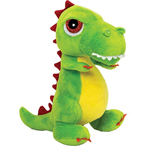 Li'l Peepers 14342 Tyrannosaurus-Rex Dinosaurier von Suki Gifts, Grün 23 cm von Unbekannt