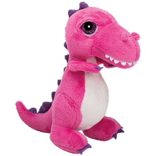 Li'l Peepers 14368 Tyrannosaurus-Rex Dinosaurier von Suki Gifts, Rosa 18 cm von Unbekannt