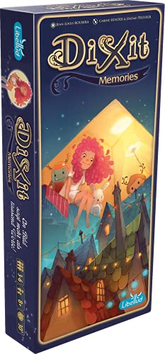 Libellud, Dixit 6 – Memories, Erweiterung, Familienspiel, Kartenspiel, 3-8 Spieler, Ab 8+ Jahren, 30+ Minuten, Deutsch von Libellud