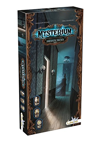 Libellud, Mysterium – Verborgene Zeichen, Erweiterung, Familienspiel, Deduktionsspiel, 2-7 Spieler, Ab 10+ Jahren, 42+ Minuten, Deutsch von Libellud