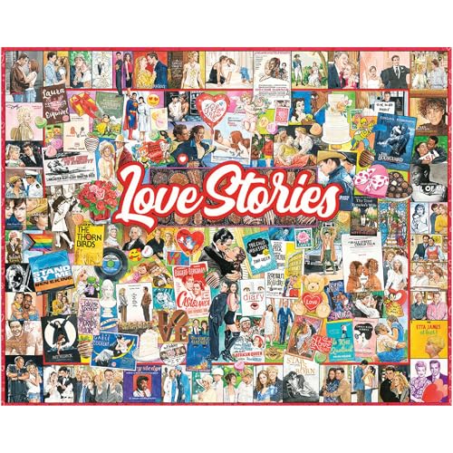 Love Stories Puzzle, 1000 Teile von White Mountain