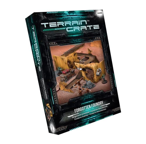 Mantic MGTC201 Forgotten Foundry Terrain Crate Set, braun von Mantic