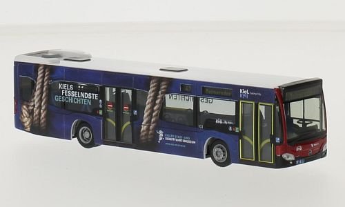 Mercedes Citaro, KVG Kiel-Kiel Schifffahrtsmuseum, 2015, Modellauto, Fertigmodell, Rietze 1:87 von Unbekannt