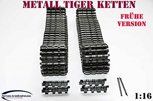 Metall Ketten FRÜHE Version Panzer Tiger I Heng Long 1:16 von Unbekannt