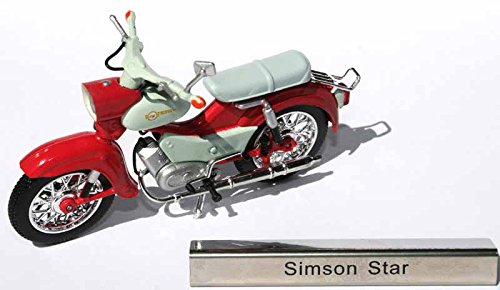 Modell Motorrad 1:24 Simson Star von Unbekannt