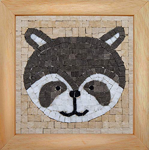 Mosaikit Unbekannt Mosaikit Mosaic Box Raccoon Face-GEANT, 6192459602547, Universal, Universel von Mosaikit