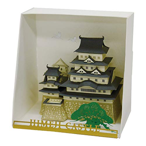 NANOBLOCK 26041 Papernano Himeji-Castle, weiß, grau, Mittel von nanoblock