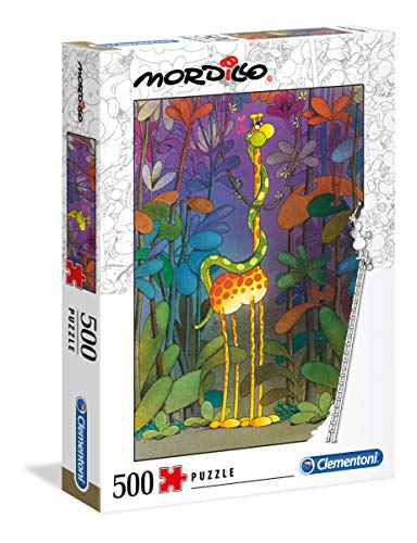 Clementoni 35079 Mordillo Der Lover – Puzzle 500 Teile, Geschicklichkeitsspiel für die ganze Familie, buntes Legespiel, Erwachsenenpuzzle ab 14 Jahren von Clementoni