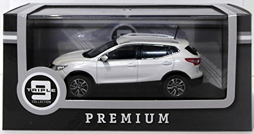 Nissan Qashqai, weiss, 2014, Modellauto, Fertigmodell, Triple 9 Collection 1:43 von Unbekannt