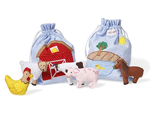 Oskar & Ellen Farm Story Bag with Farm Animals von Unbekannt