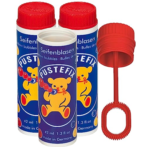 PUSTEFIX Seifenblasen, kleine Dose, 42 ml (3 Dosen) von Unbekannt