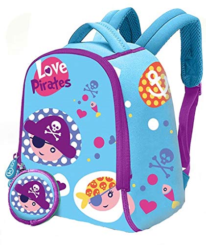 Piraten Unisex Kinder Kindergartenrucksack 25cm, Neopren, Rucksack, bunt, Einheitsgröße Piraten Unisex Kinder Kindergartenrucksack 25cm, Neopren, Rucksack, bunt, Einheitsgröße von Unbekannt