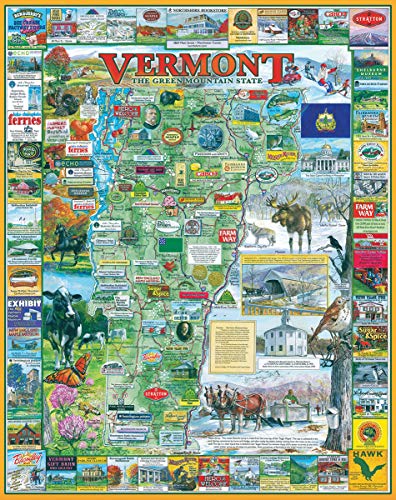 Puzzle 1000 Teile - Vermont von Unbekannt