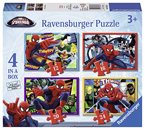 Ravensburger Ultimate Spider-Man 4 In A Box Jigsaw Puzzles Ravensburger Ultimate Spider-Man 4 In A Box Jigsaw Puzzles von Ravensburger