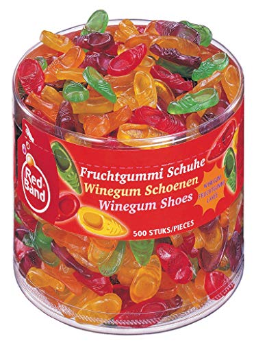 Red Band Fruchtgummi-Schuhe Dose von Unbekannt